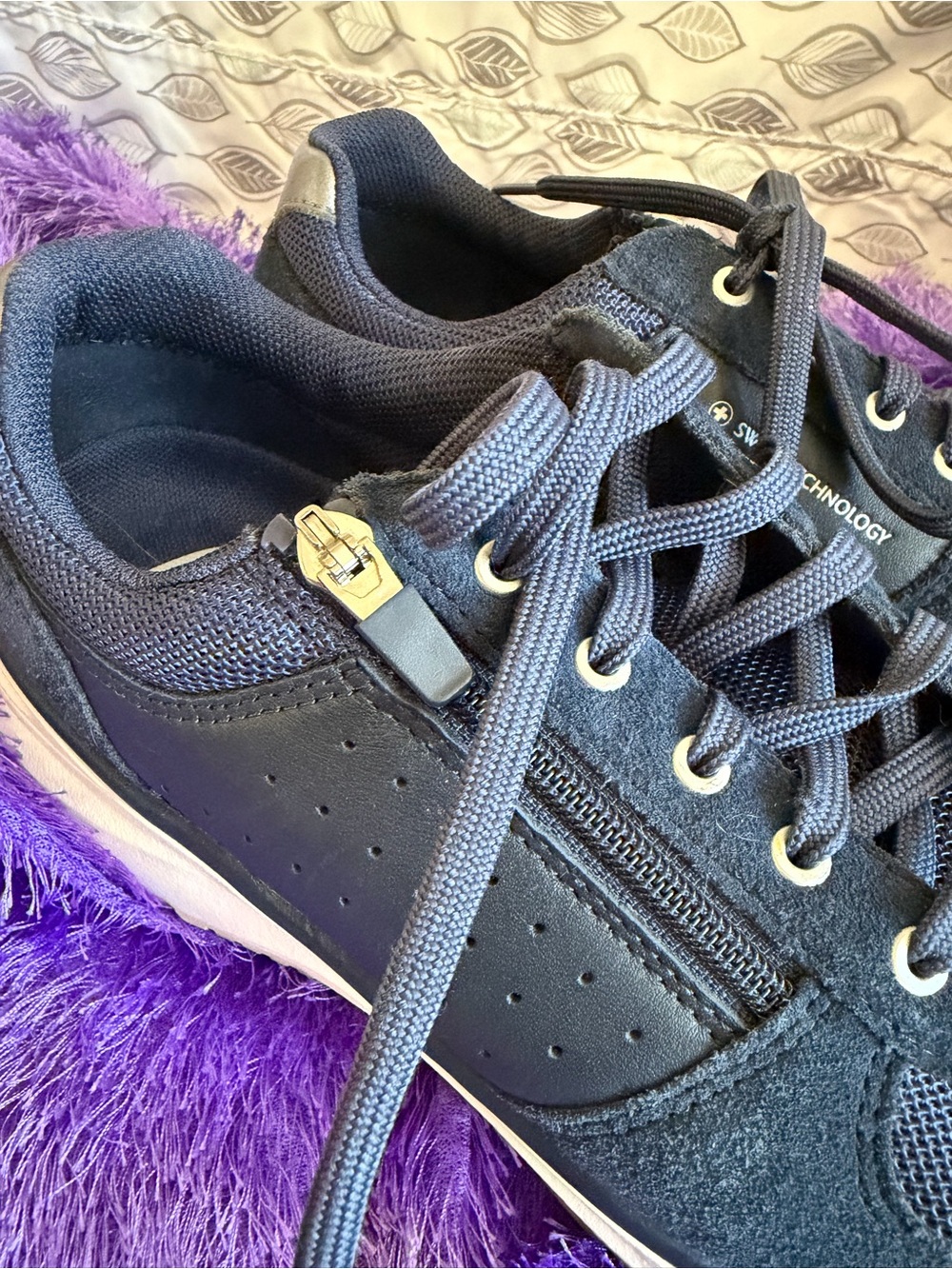 Joya Comfort Dynamo Zip Sneakers 
Swiss Design with your comfort in mind.